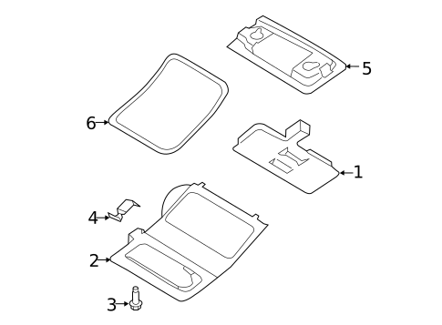 Overhead Console for 2019 Ford Fiesta #0