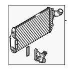 INTCO5 - Belts &amp; Cooling: Motorcraftâ„¢ Inter-cooler for Ford Image