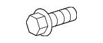 90119A0397 - Body: Mount Bracket Bolt for Lexus: ES250, ES300h, ES350, GS350, GS450h, IS F, IS250, IS350, LC500, LC500h, LS460, LS500, LS500h, LS600h, LX600, LX700h, NX200t, NX300, NX300h, RX350, RX450h, UX200, UX250h, UX300h Image