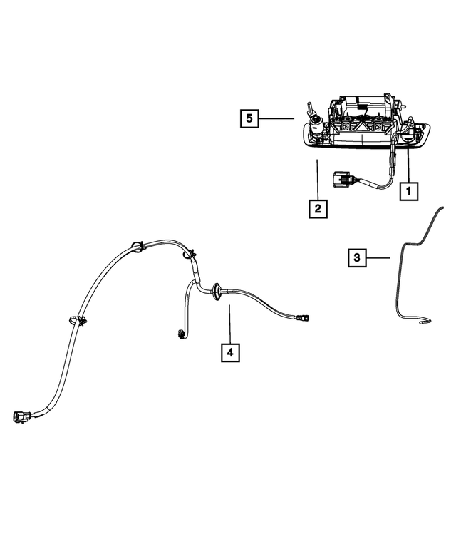 56054164AD - Electrical: Camera for Mopar Image