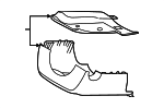 45287WB003 - Steering: Lower Column Cover for Scion: iA | Toyota: Yaris iA Image