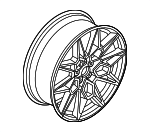 RK9Z1007A - : Wheel, Alloy for Ford: Mustang Mach-E Image