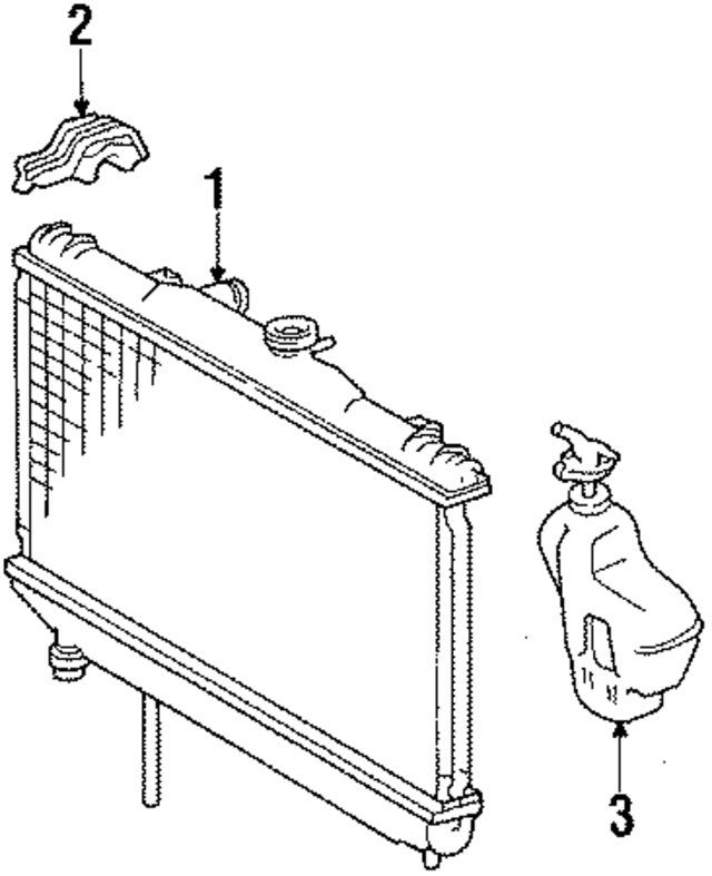 52467284 - Cooling System: Radiator for GM Image