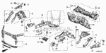 90671SHJA02 - Body/Air Conditioning: RIVET, VIN PLATE for Honda Image