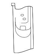 29586800001D03 - Body: Adjust Cover for Mercedes-Benz Image