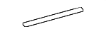 2976801600 - Body: Front Sill Plate for Mercedes-Benz Image