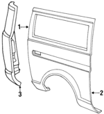 E7UZ15278A92A - Body: Upper Panel for Ford: E-150 Econoline, E-150 Econoline Club Wagon, E-250 Econoline, E-250 Econoline Club Wagon, E-350 Econoline, E-350 Econoline Club Wagon Image