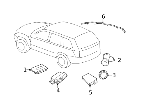Lane Departure Warning for 2012 Jeep Grand Cherokee #0