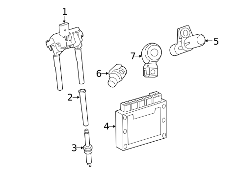 Ignition System for 2016 Mercedes-Benz G 65 AMG&reg; #0