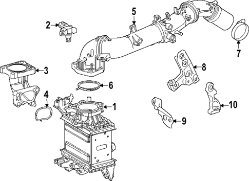 Intercooler for 2025 Lexus TX350 #1