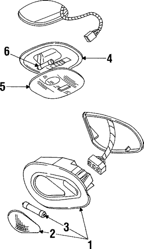 Interior Lamps for 2000 Lincoln Navigator #0
