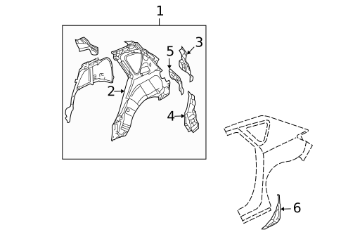 Inner Structure for 2005 Mazda 3 #0