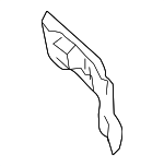 BP4K704H0A - Body: Reinforcement for Mazda: 3 Image