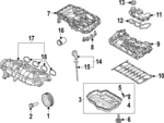 36129717P - : Intake Manifold Gasket Set for Volkswagen Image