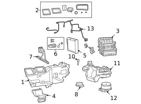 Blower Motor & Fan for 2010 Dodge Ram 1500 #0