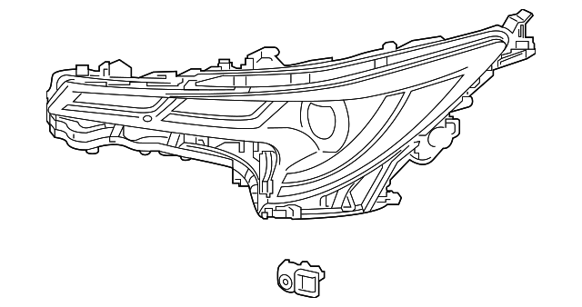 2023-2025 Toyota Headlamp Assembly 81150-12N20 | OEM Parts