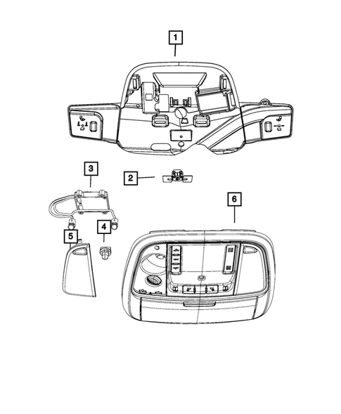 Consoles for 2019 Jeep Grand Cherokee #1