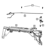 57010485AA - Electrical: Windshield Washer Hose for Mopar Image