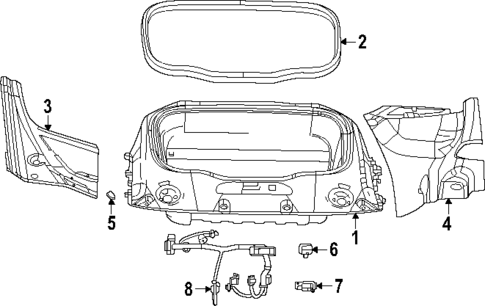 Cargo Area for 2024 Dodge Charger Daytona #0