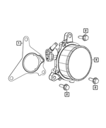 68440273AA - Brakes: Special Head Bolt for Mopar Image