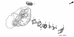 21102PR8010 - Transmission - Manual: GUIDE, RELEASE BEARING for Acura Image