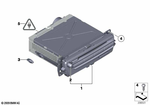 65129263943 - Audio, Navigation, Electronic Systems: Rp Car Information Computer-Mid for BMW Image