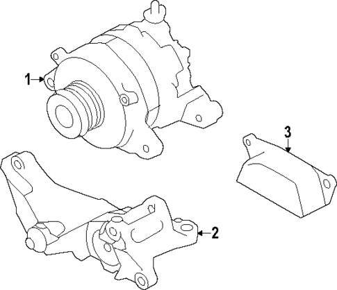 Alternator for 2025 Toyota GR86 #1