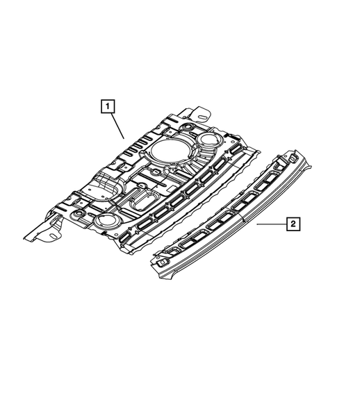 Shelf Panel for 2015 Dodge Dart #0