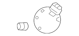 788301EB2B - : Fuel Door for Nissan: 370Z Image