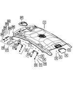 5SE52HDAAE - Interior Trim: Headliner for Mopar Image