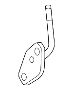 1628A25010 - Cooling System: By-Pass Pipe for Toyota Image