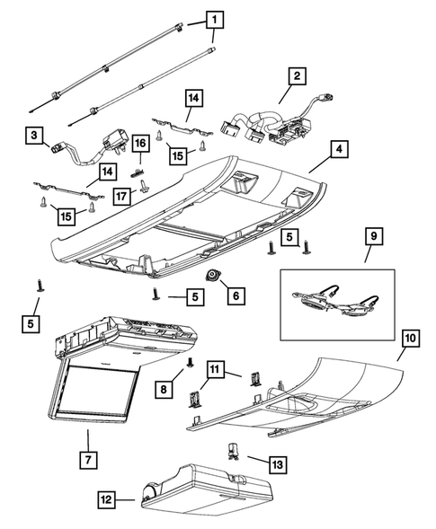 Consoles for 2016 Dodge Grand Caravan #3