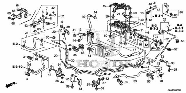 Fuel Pipe for 2010 Honda Pilot #0