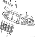 E3SZ8326A - Body: Air Deflector for FORD Image