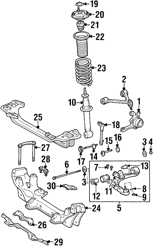 4863029046 - Suspension: Suspension Control Arm for Lexus Image