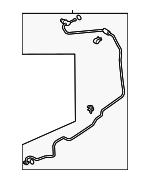 73431AL07A - HVAC: AC Tube for Subaru: Legacy, Outback Image