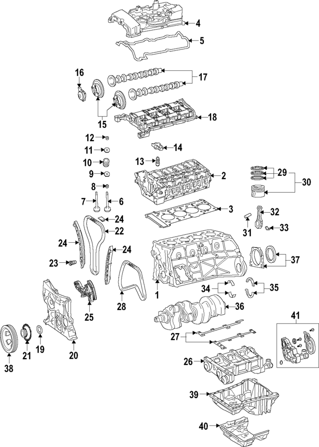271030096364 - : Engine Balance Shaft Chain Tensioner for Mercedes-Benz Image