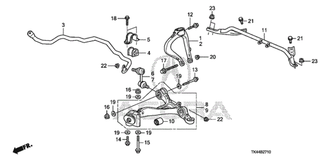 Front Lower Arm for 2011 Acura TL #0