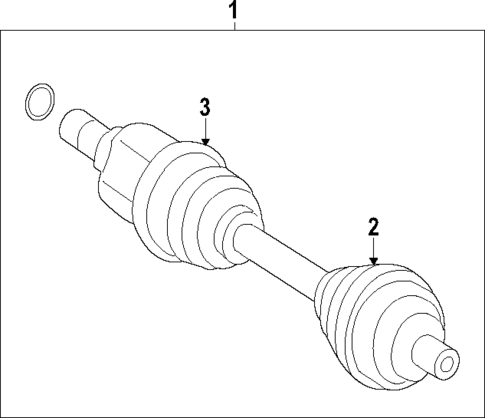 Axle Shafts & Joints for 2009 Smart Fortwo #0