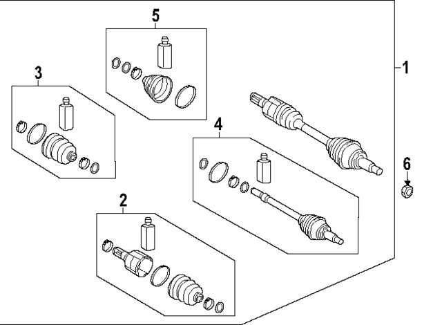 49500GI500 - : Axle Assembly for Hyundai Image