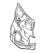 2066202902 - Body: Firewall for Mercedes-Benz Image