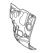 2066203901 - Body: Firewall for Mercedes-Benz Image
