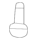 66418SA5000 - Body: Console Armrest Bumper for Honda Image
