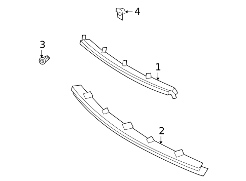 Grille & Components for 2001 Saturn LW200 #0