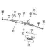4584572AF - Steering: Rack And Pinion Gear for Mopar Image