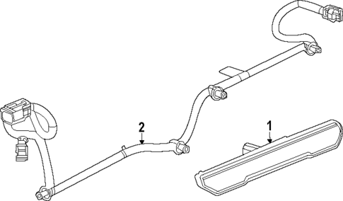 Side Marker Lamps for 2025 GMC Sierra 3500 HD #1