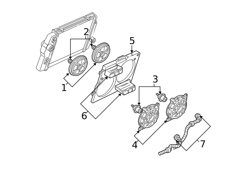 Cooling Fan for 1997 Chevrolet Camaro #0