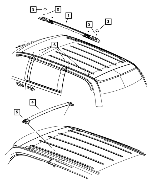 Sport Bar or Luggage Rack for 2013 Ram C/V #0