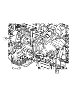 6102225AA - Electrical: Hex Head Screw And Washer for Chrysler: 200, 300, Pacifica, Town &amp; Country | Dodge: Avenger, Challenger, Charger, Durango, Grand Caravan, Journey, Ram 1500 | Jeep: Grand Cherokee, Grand Cherokee WK, Wrangler | Ram: C/V Image