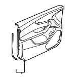4M8867103EWFA - : Door Trim Panel for Audi: Q8, RS Q8, SQ8 Image